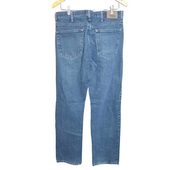 Wrangler Mens Regular Straight Cut 5 Pocket Jeans Size 34x34 - Picture 2 of 6